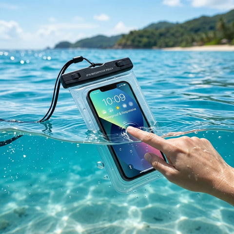 [Quality Guaranteed] 智享生活 | 手机防水袋 IPX8 Waterproof Phone Bag Pouch Case Swimming Diving Beg Telefon Kalis Air