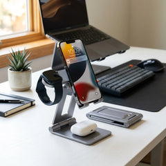 [Ready Stock MY] 全球优选 | 3-in-1 Foldable Phone Stand / 三合一折叠手机支架 / Pemegang Telefon Lipat